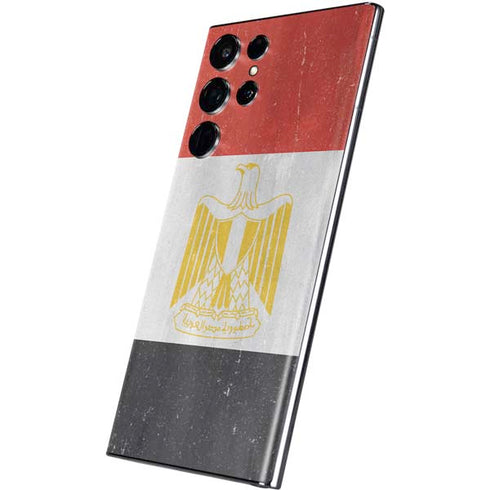 Egypt Flag Distressed Galaxy S22 Ultra Skin